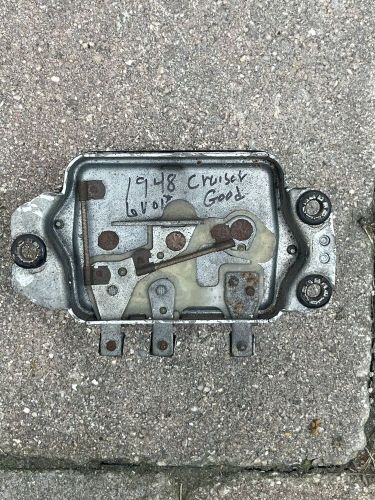 1940-1951 gm buick cadillac chevrolet olds pontiac voltage regulator 6v 118 827e