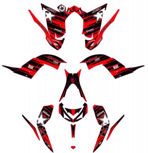 Fits yamaha 2013  to 2024 raptor 700 graphics kit decal kit stickers raptor700