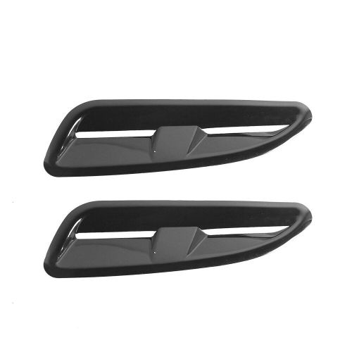 Abs plastic bonnet vents gloss black finish for jaguar xkr style rs vxr ford u4