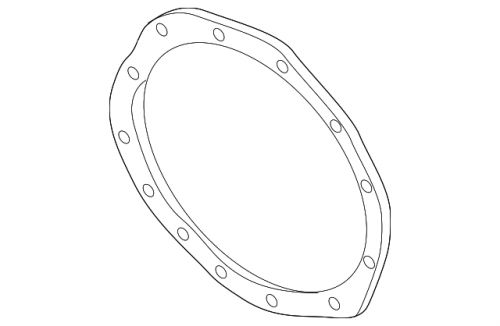 Genuine gm rear axle housing cover gasket 22943110