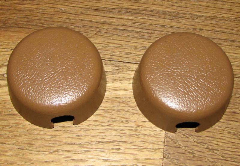 1982-1992 nos tan strut cover end caps 82-92