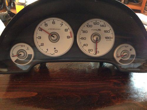 Jdm honda dc5 type r oem gauge cluster k20a 6 spd acura rsx 02-05 gauge cluster