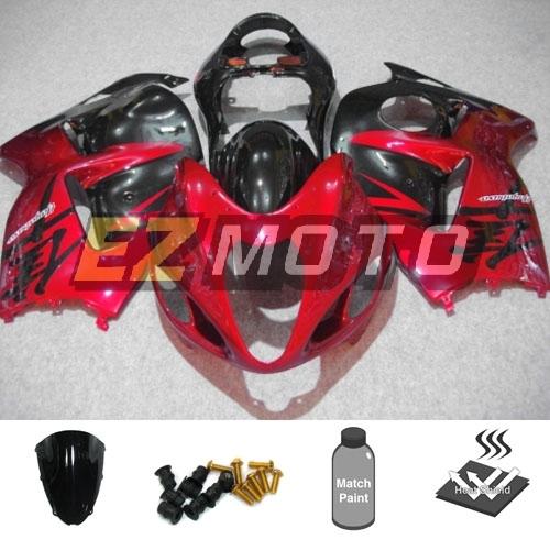 Inj fairing pack w/ windscreen bolts for suzuki gsxr 1300 hayabusa 1999-2007 au