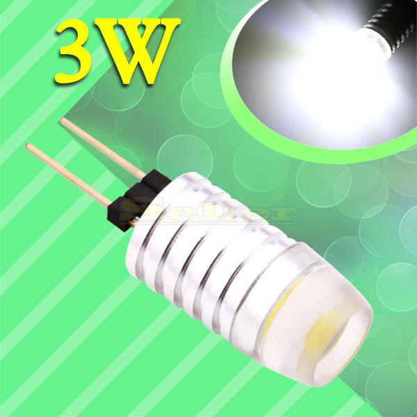 G4 high power 3w pure white rv marine boat home led light bulb lamp