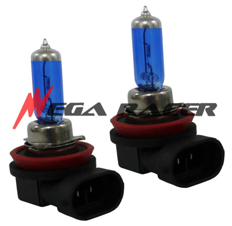 H11 super white 5k 5000k xenon gas halogen headlight 2 x bulb #ks6 ac14 fog lamp