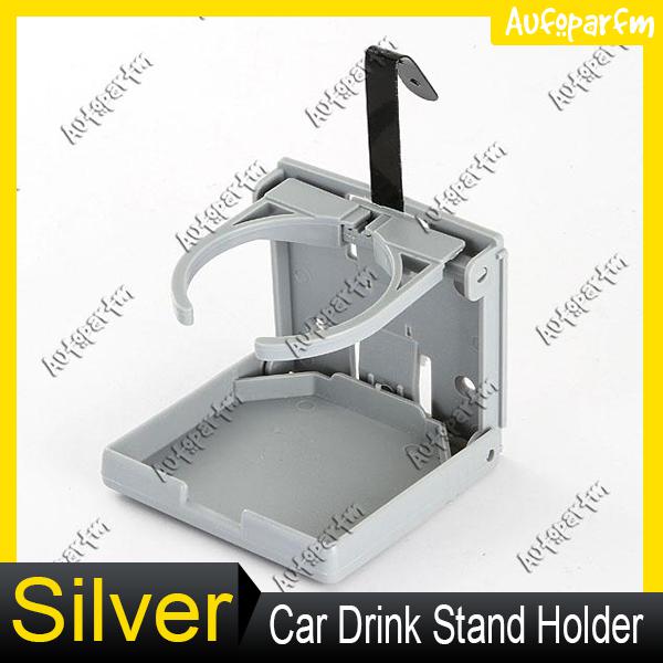 1 x car truck mount adjustable drink cup bottle hanger holder stand silver 