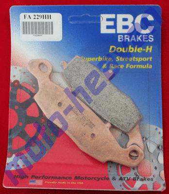 Kawasaki ebc fa229hh front mx brake pads vn1500 vn 1500 vulcan classic sintered