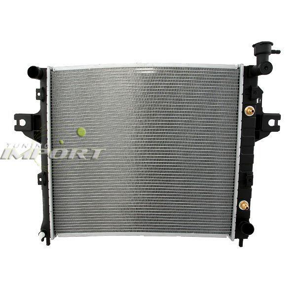 1999-2000 jeep grand cherokee 4.7l v8 1-row radiator replacement assembly a/t