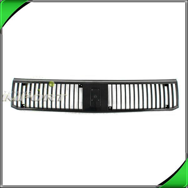 New black grille gm1200106 veritcal billet bar frame 1990 1991 cutlass ciera sl