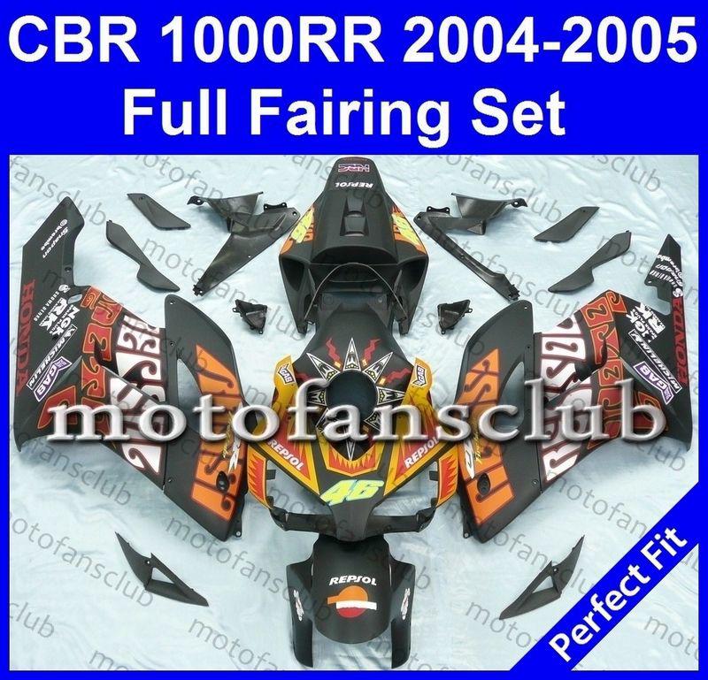 Fit honda cbr1000rr 04 05 cbr 1000 rr 2004 2005 fairing bodywork #21 b