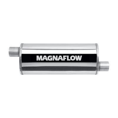 Magnaflow 14260 muffler 2.50" inlet/2.50" outlet stainless steel polished ea
