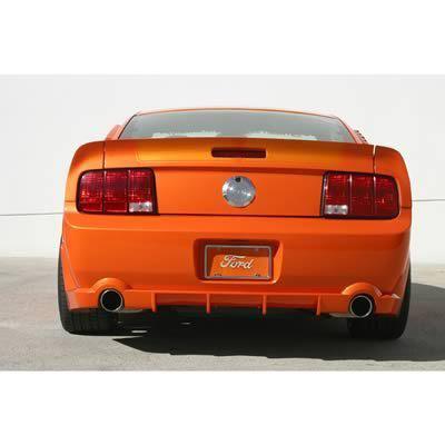 Street scene valance generation 1 rear urethane black ford mustang each