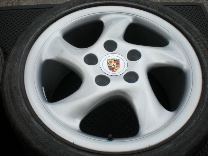 Porsche wheels and tires 18" oem porsche 993 porsche 996 porsche 997 wheels 