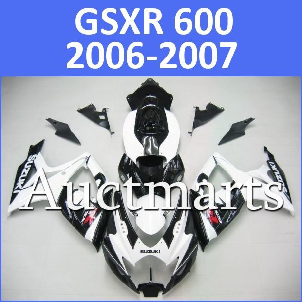 Fit suzuki gsxr 750 gsxr 600 06 07 gsx-r 2006 2007 fairing bodywork k6 g57 d10