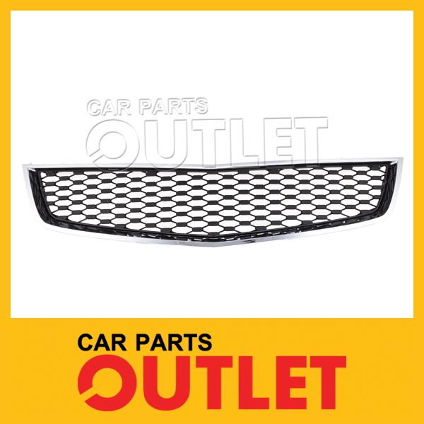 2010-2013 chevy equinox front bumper lower grille gm1200621 chrome grill trim lt