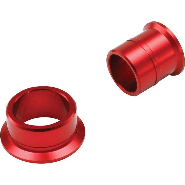 Red zeta front wheel spacer