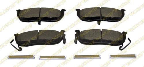 Monroe gx1041 brake pad or shoe, rear-monroe prosolution ceramic brake pad