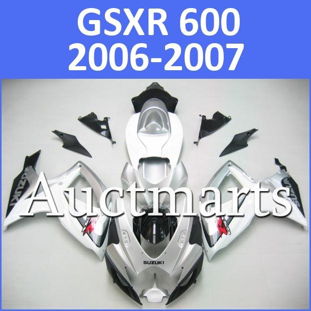 Fit suzuki gsxr 750 gsxr 600 06 07 gsx-r 2006 2007 fairing bodywork k6 g16 d00