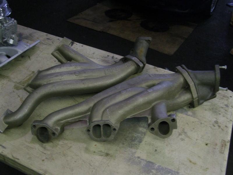 1962 1963 pontiac catalina sd aluminum exhaust manifolds and sd collectors