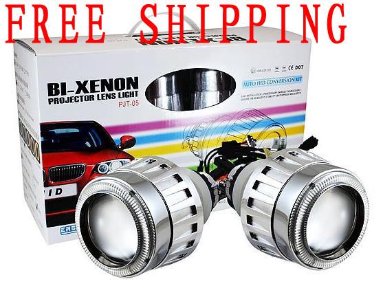 G5 hid bi xenon projector lens headlight bulb kit 6000k 4300k h4 h7 h1 9004 9005