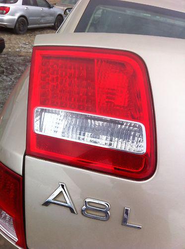 2004 2007 audi a8 taillight lamp tail light  left driver side trunk only