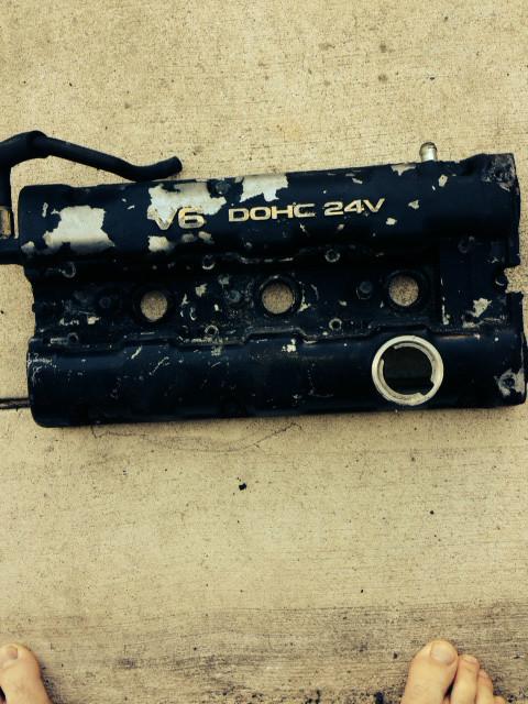 Dodge stealth rt tt es 3000gt vr4 sl base  valve cove dohc r pvc valve and hose 