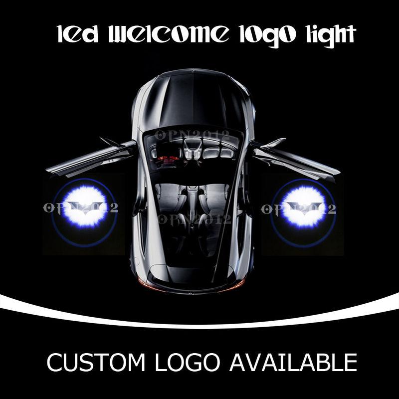 Car door step led logo laser projector ghost shadow lights dark knight batman