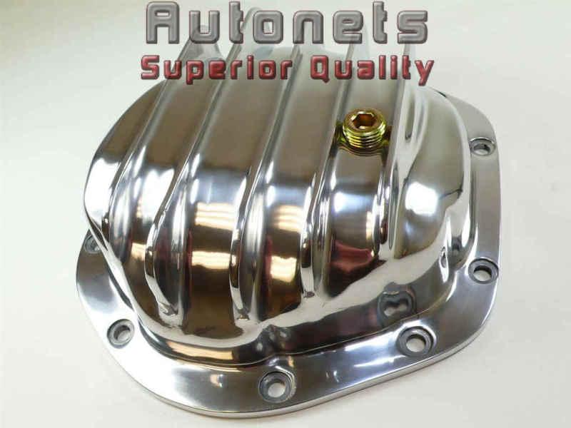 Blazer suburban polished aluminum dana 44 differential cover 10 bolt w/ gasket