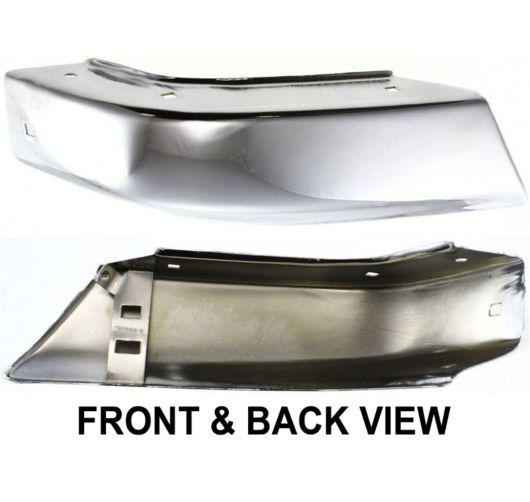 Pathfinder rear bumper side chrome outer cover steel rh