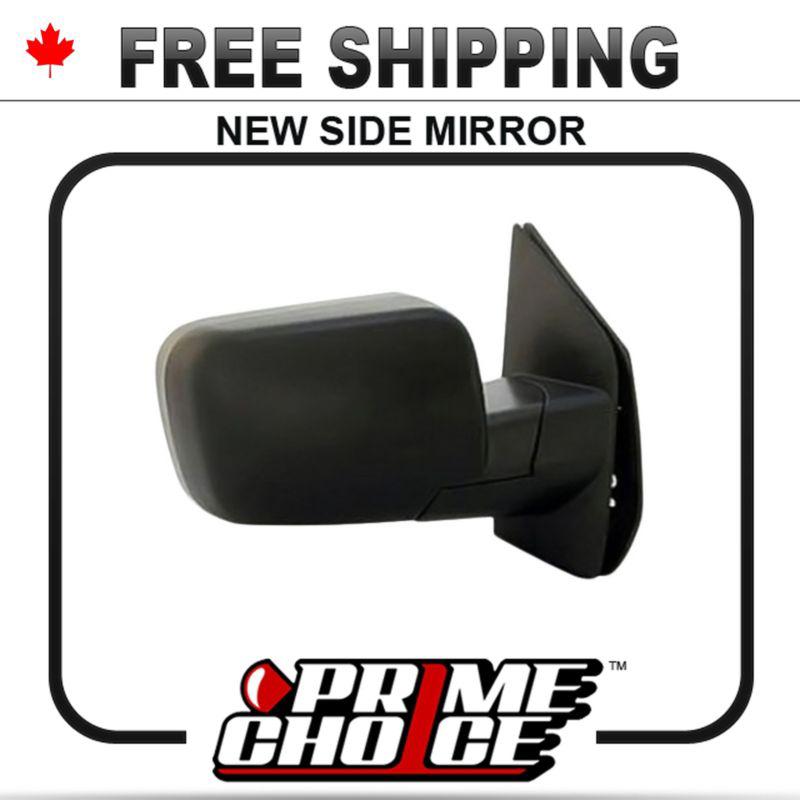 New power heated passengers side door mirror