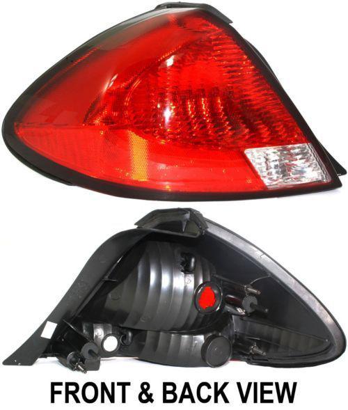 Tail light brake lamp rear lens & housing pair set driver & passenger sides