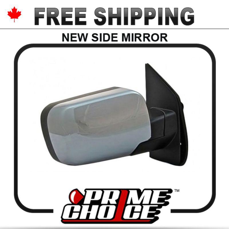 New power heated passengers side mirror for a nissan truck