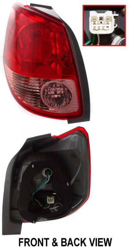 Tail light brake lamp rear assembly pair set driver & passenger sides (qty 2)