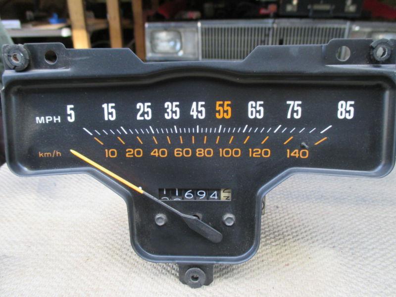1980 el camino speedometer