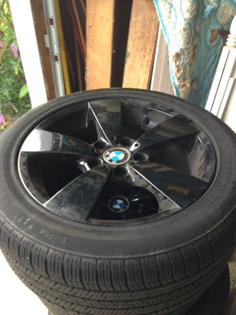 4 wheels and tires for bmw 525 series