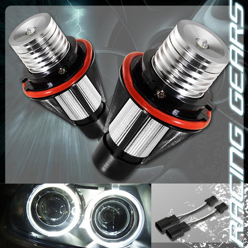 Bmw e39 e53 e60 e63 e64 e65 e66 7000k white led angel eyes halo ring light bulb