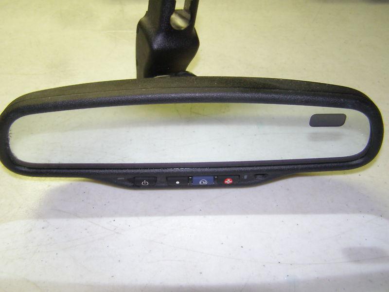 2006 cadillac sts auto dim dimming rear view mirror  onstar