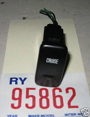 Hyundai 97 sonata cruise control on/off switch blk 1997