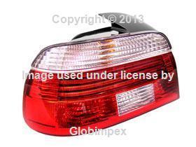 Bmw e39 m5 (2000-2003) taillight w/ white turn signal left (driver side) oem