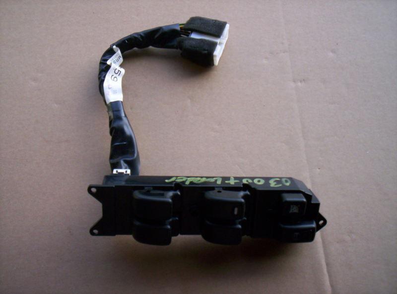 03 04 05 06 mitsubishi outlander main power window switch 