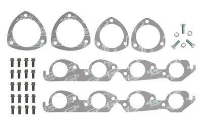 Mr. gasket installation kit for headers round exhaust ports gaskets bolts chevy