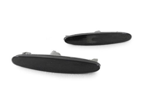 Us fast ship 2003-2008 mazda 6 smoked smoke front bumper side marker lights