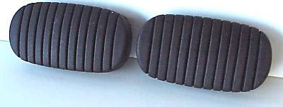 Chevy car 1941 1942 1946  brake clutch pedal 2 pads fleetline all models