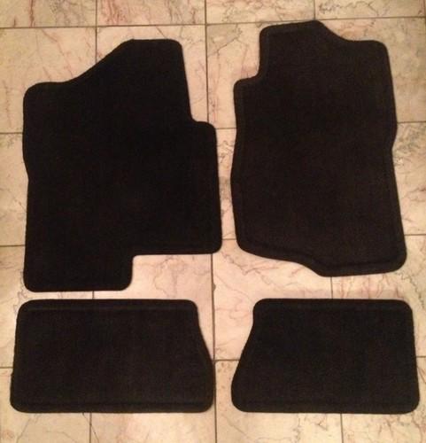 Oem 4 piece chevrolet tahoe gmc yukon  titanium floor mats 2007 - 2014