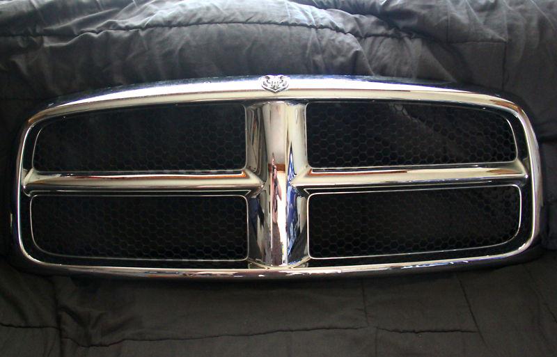 Dodge ram grille assembly chrome  oem part.