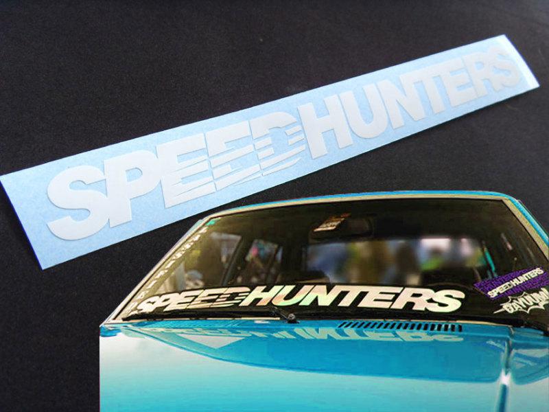 1 speed windshield sticker decal fatlace illest drift drag jdm width 100 cm.