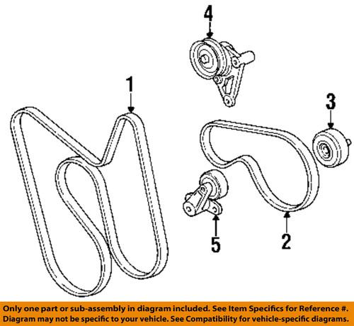 Gm oem 12609719 belt tensioner/automatic belt tensioner