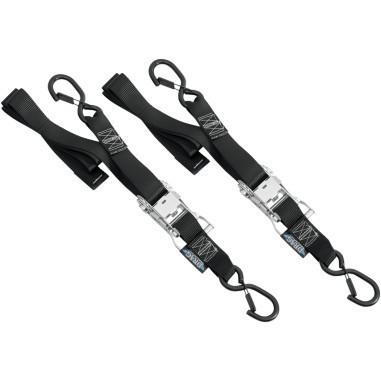 Drag specialties, (2) 1.5" x 6'  ratchet tie-downs, 6,000 lbs test nylon