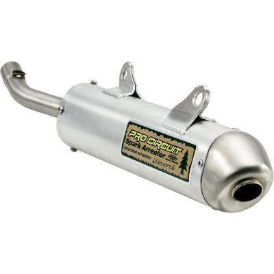 Pro circuit sk95250-sa nature friendly s/a silencer exhaust kawasaki kx250 95-98