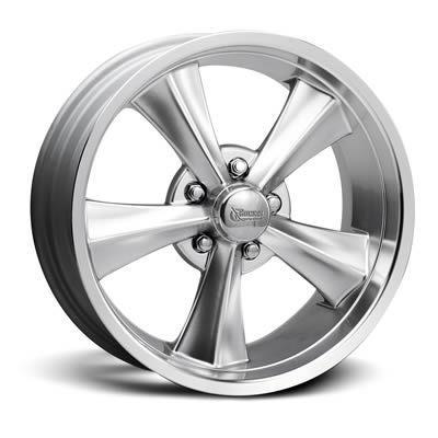 Rocket racing booster hyper silver center machined outer wheel 17"x7" 5x4.5" bc